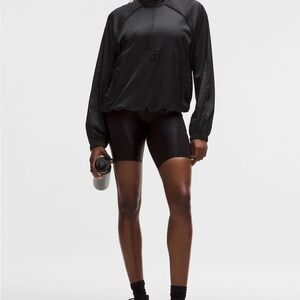 Lululemon Stretch Satin Flocked Training Jacket